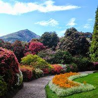 les jardins de la Villa Carlotta en Italie au lac de Côme