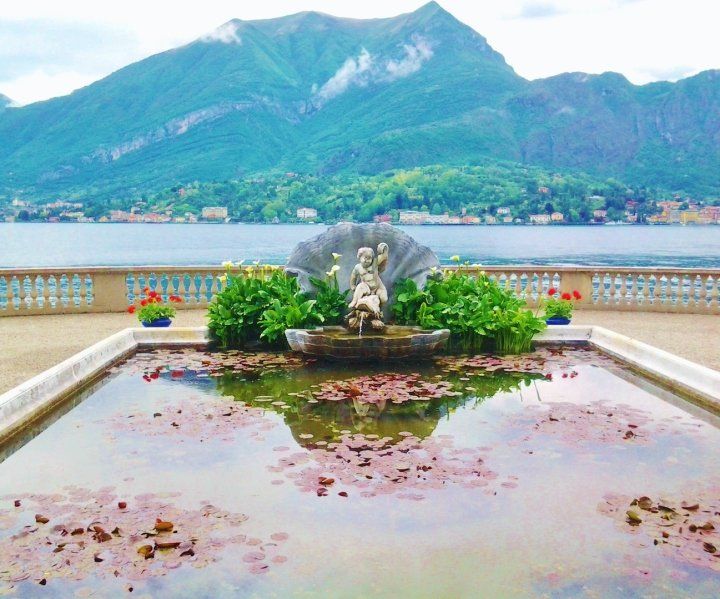 les jardins de la Villa Melzi à Bellagio au lac de Côme en Italie