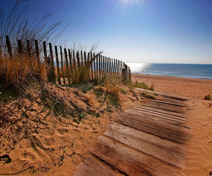 la plage de Sérignan