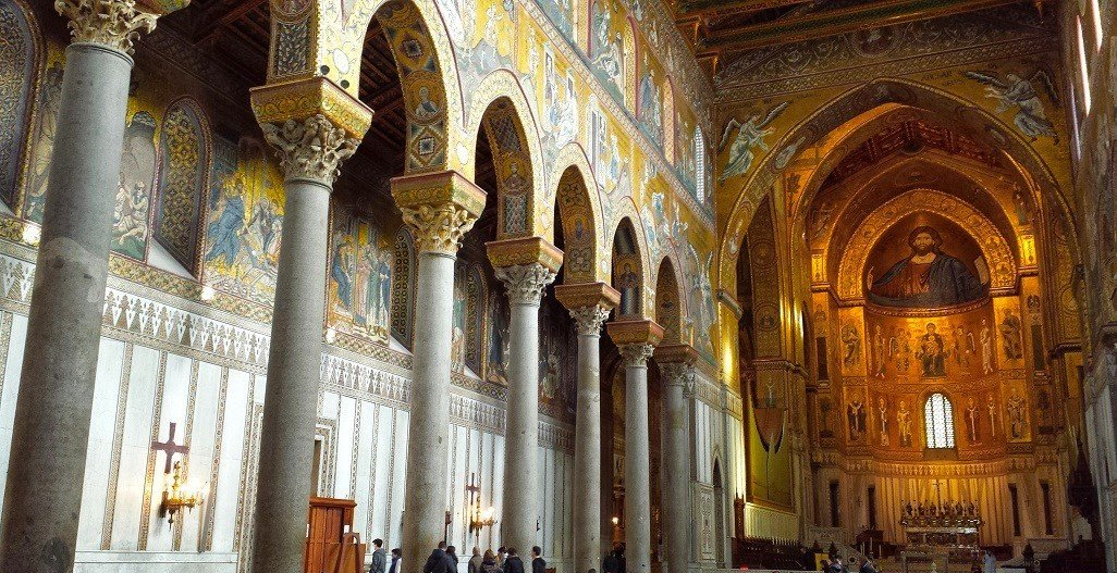 cathédrale de Monréale en Sicile
