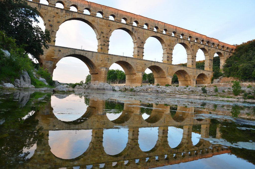 pont du gard  architecture romaine
