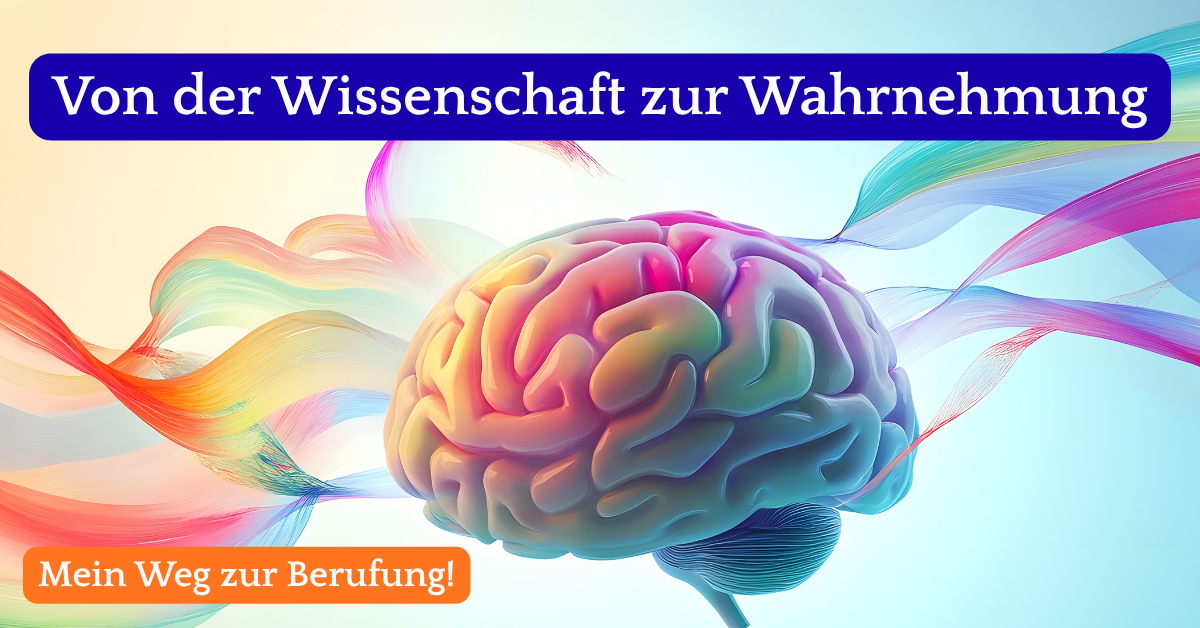 Ein Gehirn in unterschiedlichen Farben. Dahinter Bänder verschiedener Farben.