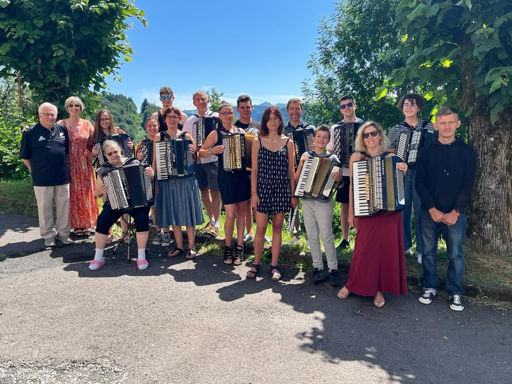 Stage d'accordéon du 17 au 22 Juillet 2023