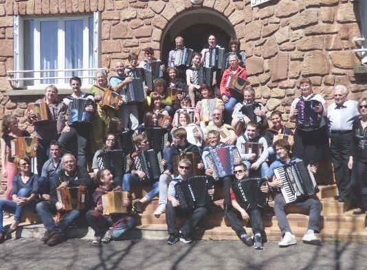 Photo stage Accordéon au CNIMA du 10 au 15 avril 2017