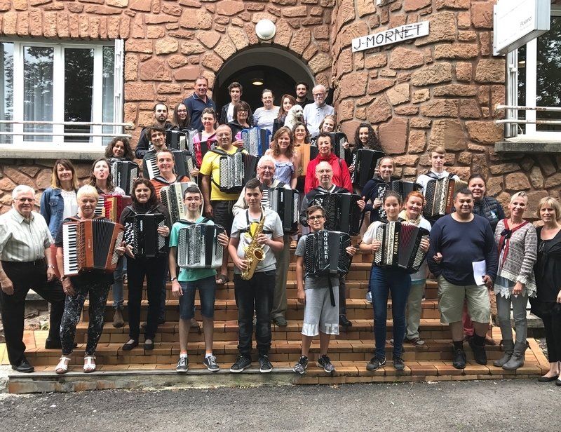 Photo stage Accordéon au CNIMA du 10 au 15 juillet 2017