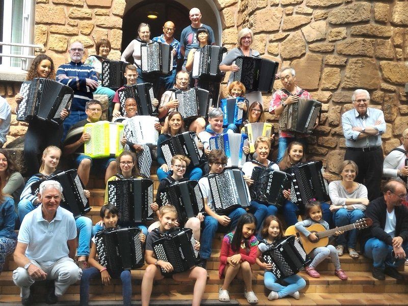 Photo stage Accordéon au CNIMA du 13 au 18 août 2018