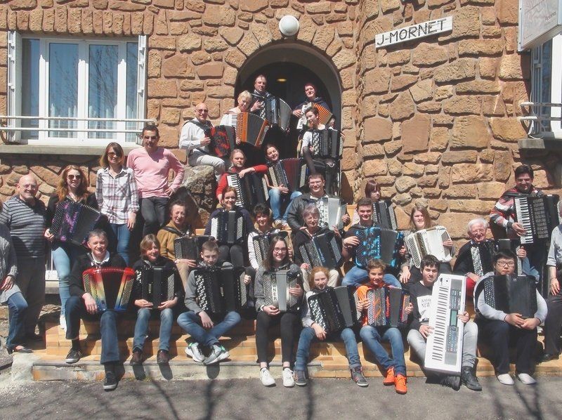 Photo stage Accordéon au CNIMA du 17 au 22 avril 2017