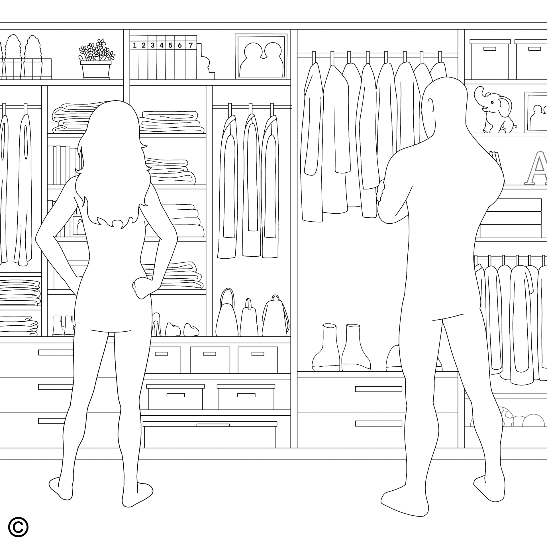 how to organize your closet