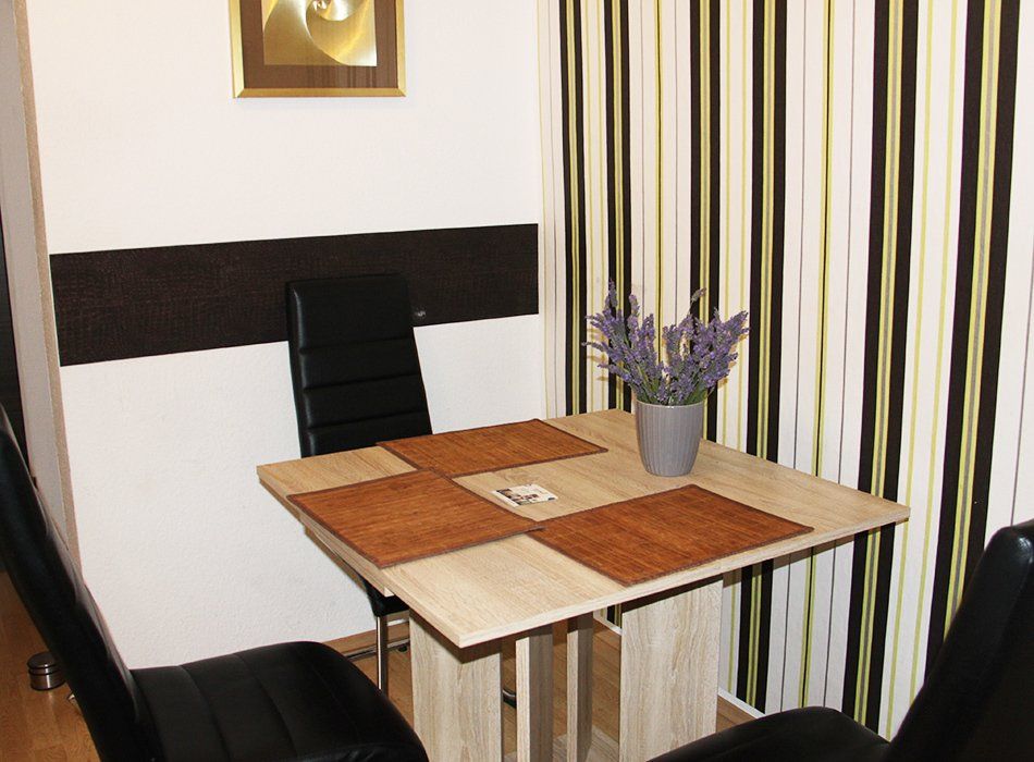 Die Essecke im Apartment 07 Die Essecke im Apartment 07