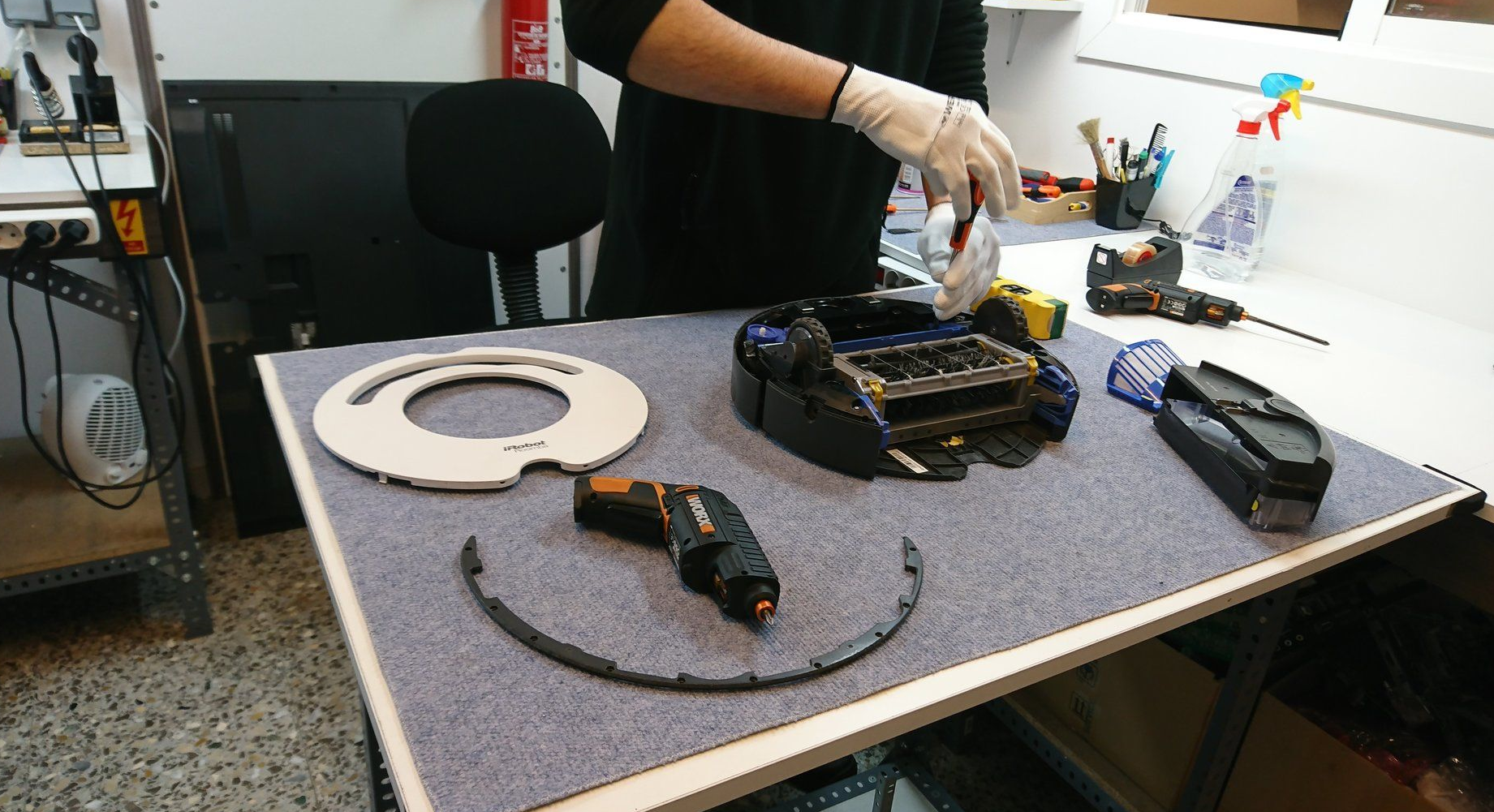 reparar robot aspirador en tarragona
