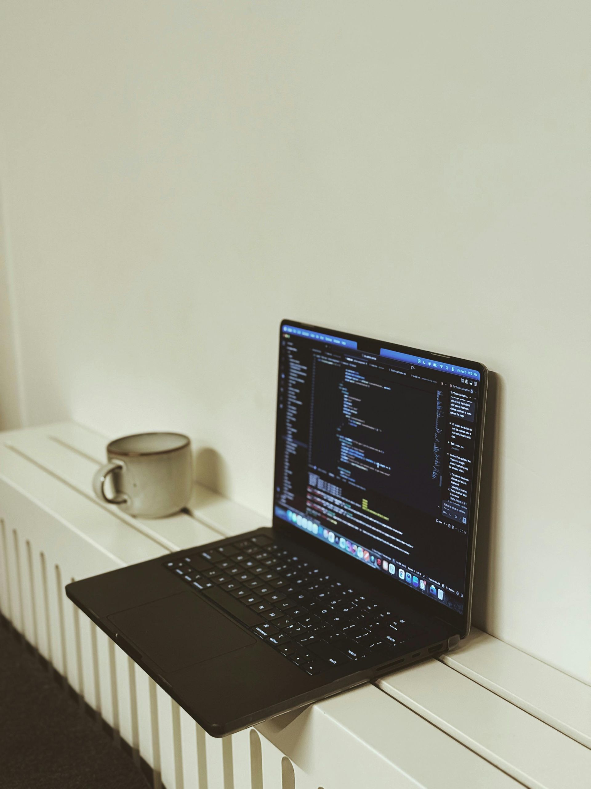 Software implementation on a laptop, our services can help any business