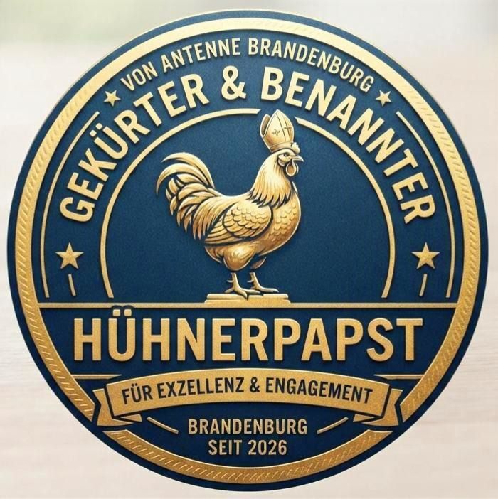 Logo des Hühner-Papst-Blogs – Experten-Wissen rund um Geflügelzucht und Haltung