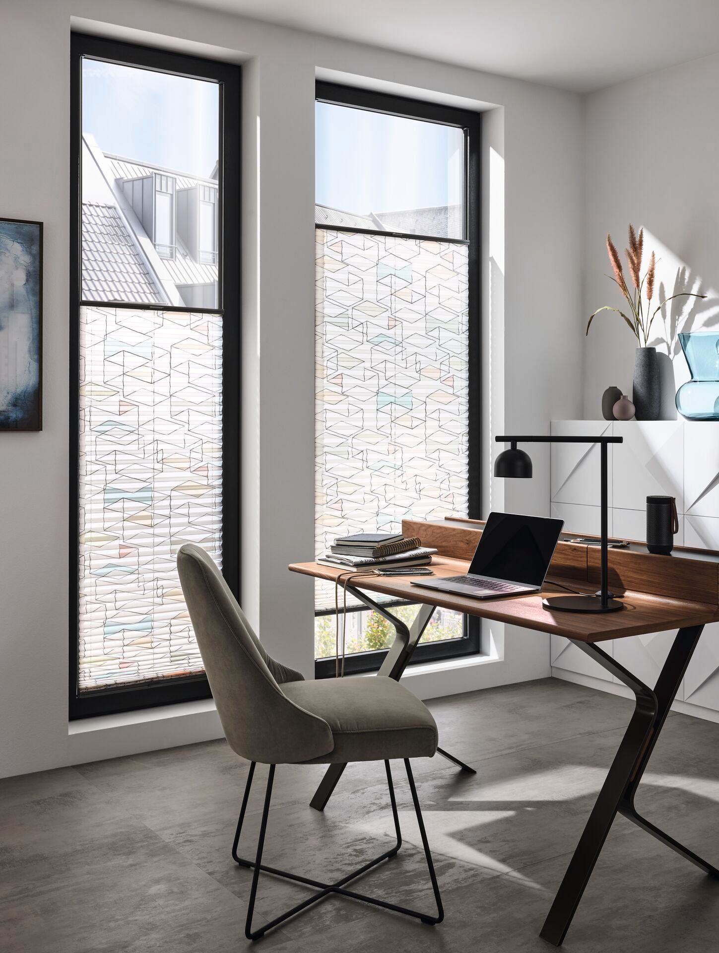 Plissees Beispielwohnraum
fichtner raumausstatter brandis wohnideen wohnstoffe sonnenschutz boden tapeten bodenbelag fenstervorhänge wandgestaltung polster