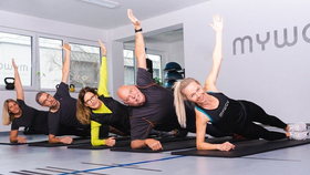 myway Andrea Pflüger, Gruppen-Training. Trainingssituation