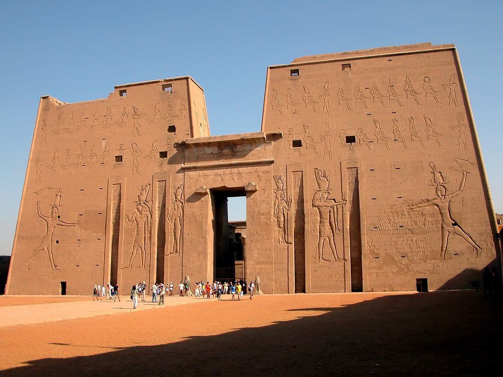 Temple de Edfou, Louxor Egypte, 