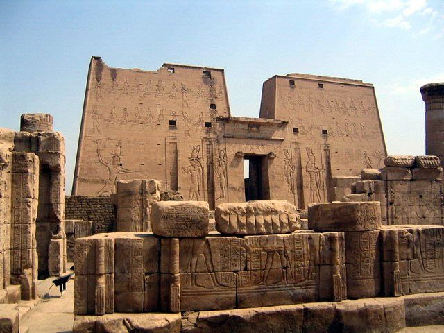 Temple de Edfou, Assouan Egypte, Croisière sur le Nil, Dahabiya,