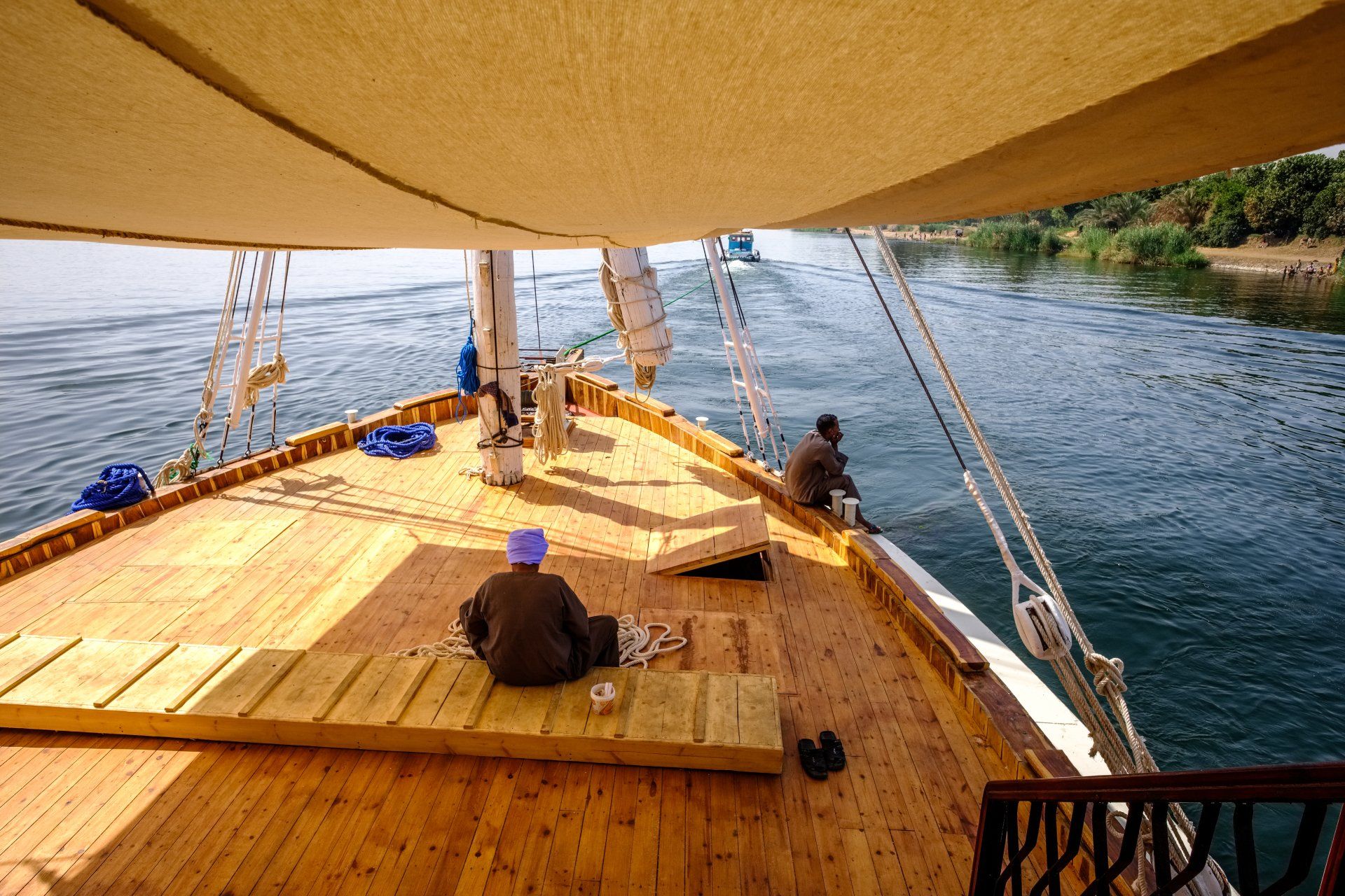 Dahabiya sur le Nil, Dahabiyat, Croisiere deluxe petit bateau Nil, voyage Egypte, croisière sur le Nil