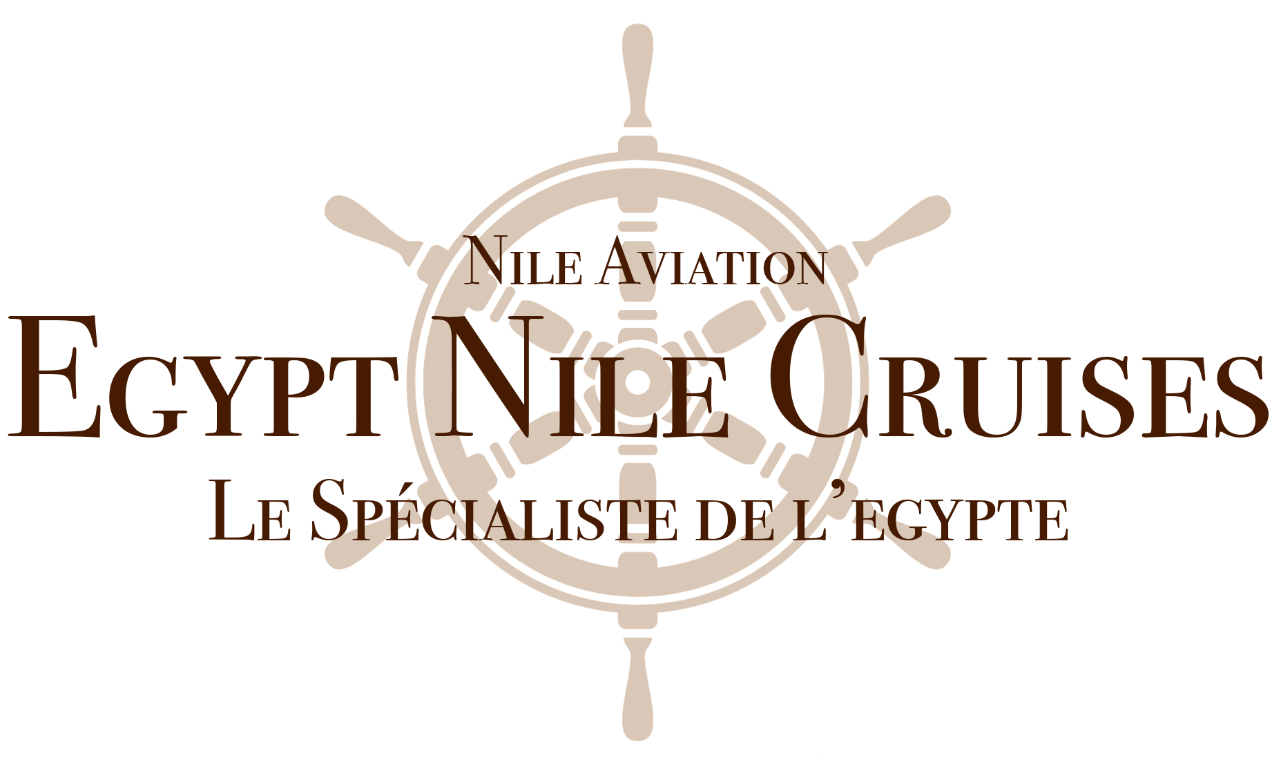 Egypt Nile Cruises, Nile Aviation, Agence de voyage Egypte, Agence de voyage France, Paris, croisière sur le Nil, Dahabiya sur le Nil, voyage en Egypte, logo ENC Voyages,