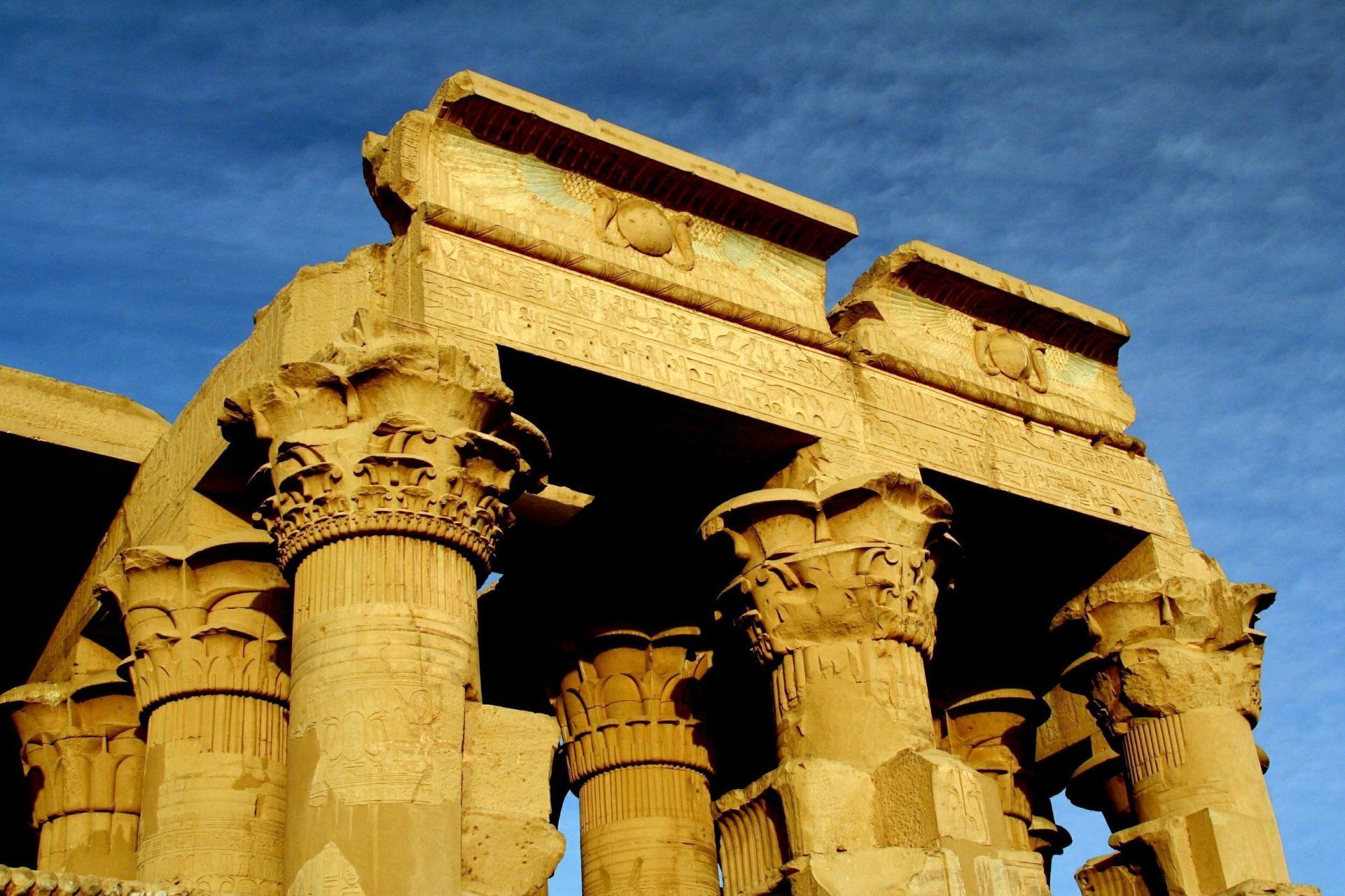 Temple de Kom Ombo, Assouan Egypte, 