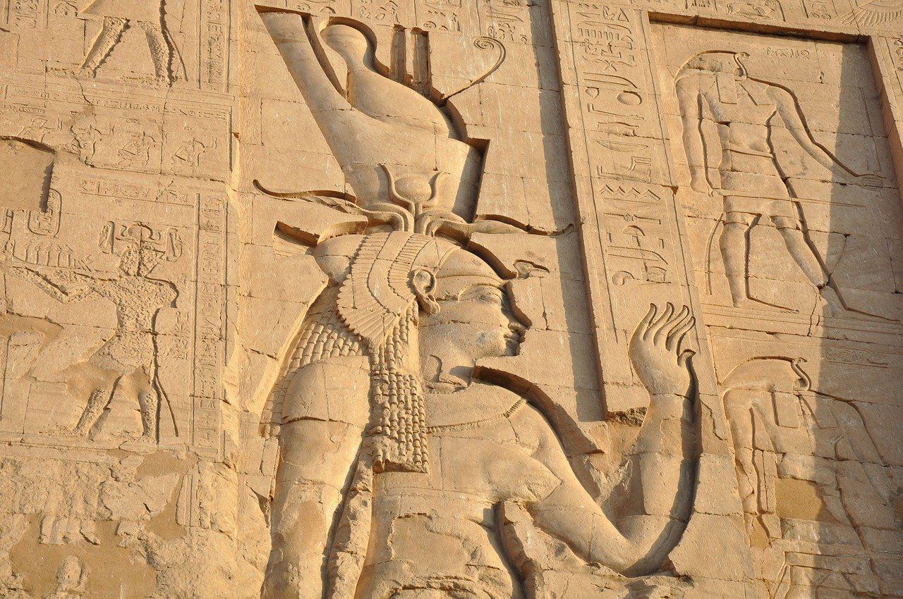 Temple de Edfou, Temple de Esna, Assouan, Egypte, 