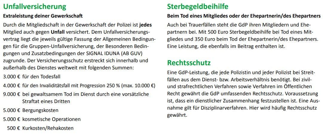 GdP-Leistungen 2 Stand 2024