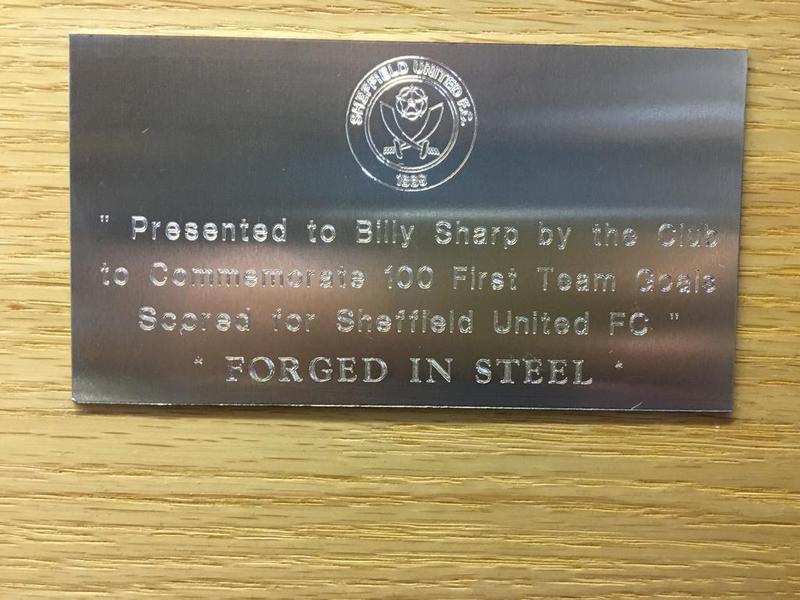 Billy Sharp 100 goals Cutlery Set