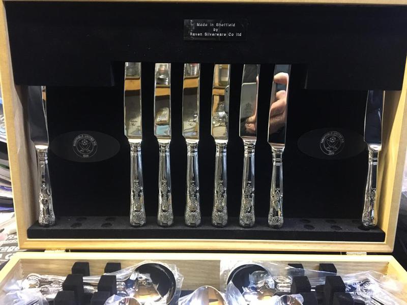 Billy Sharp 100 goals Cutlery Set