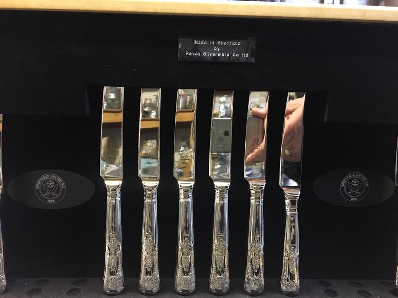 Billy Sharp 100 goals Cutlery Set