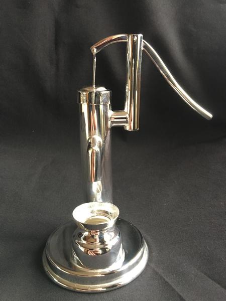 Commission silver plated water pump