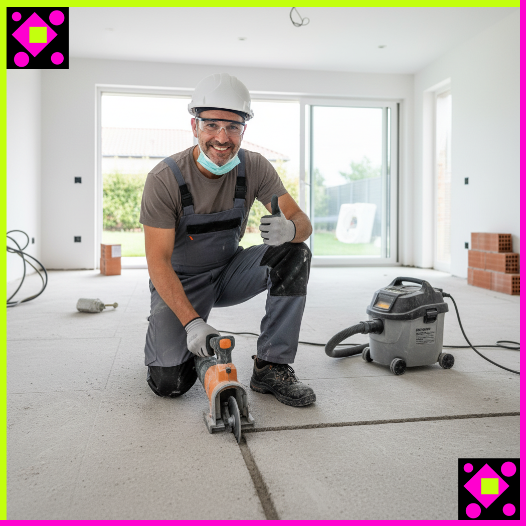 Albañil en El Prat de Llobregat, realizando regata en domicilio