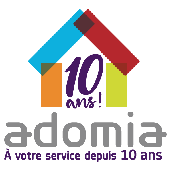 Entreprise RGE Isolation chauffage Rouen Dieppe Abbeville Elbeuf Adomia logo