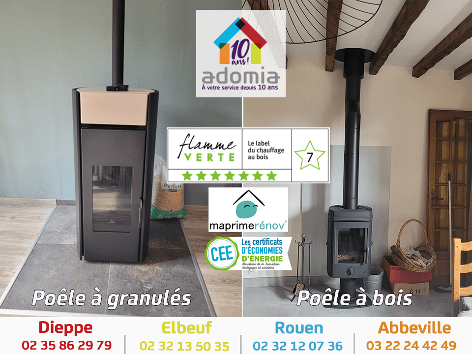 Poêles à bois vs Poêles à granulés