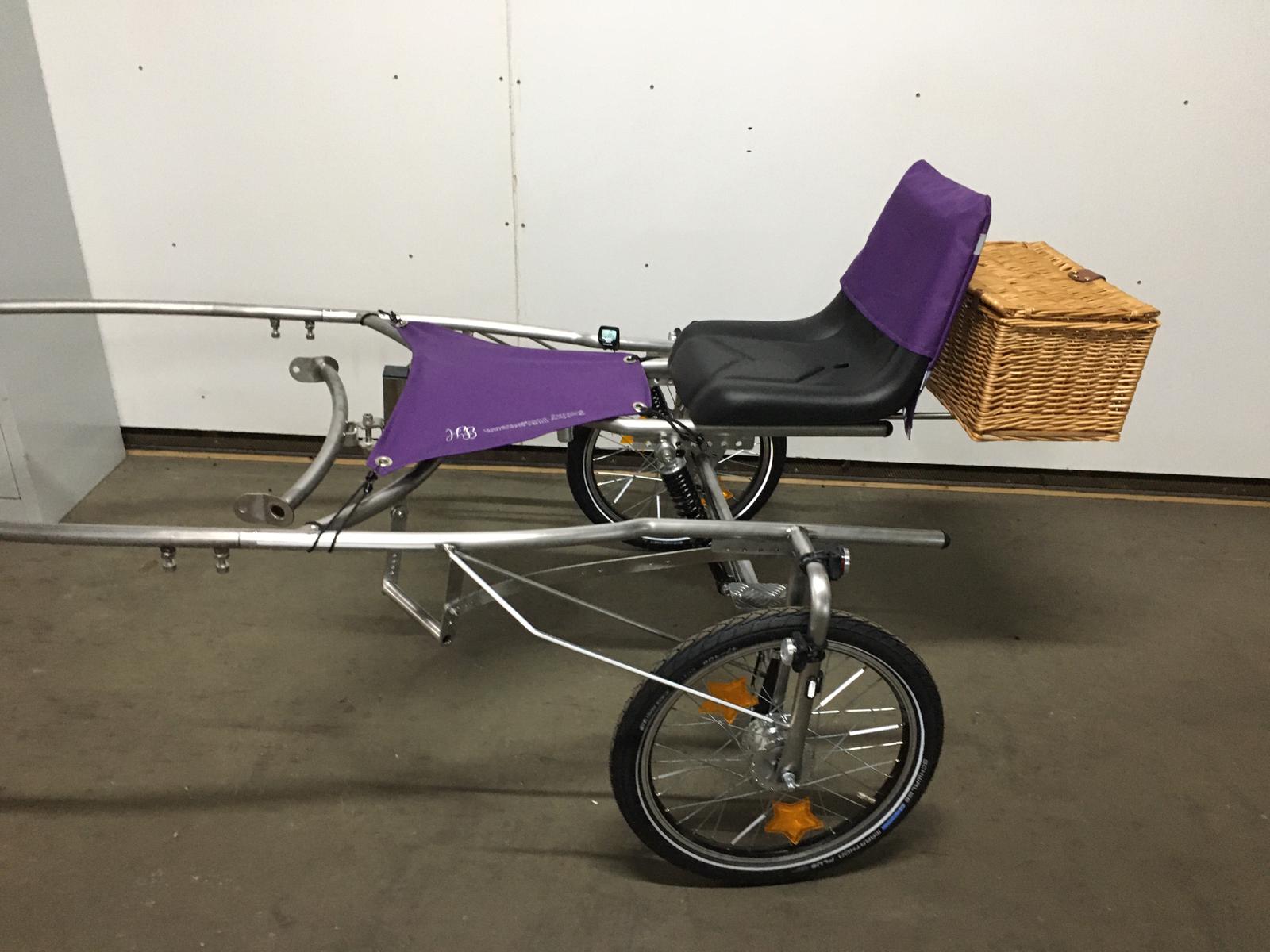 Minishetty Sulky mit Zubehör