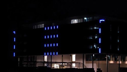 LED Beleuchtung von Firmengebäude von 1A Ledshop