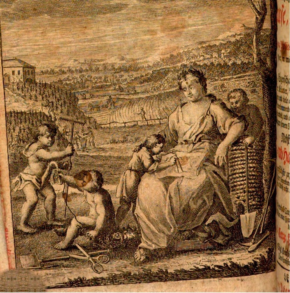 Buch aus der Bibliothek 1744 Buch aus der Bibliothek 1744