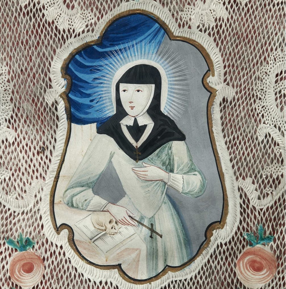 Schwester in Ordenstracht der Prämonstratenser Schwester in Ordenstracht der Prämonstratenser