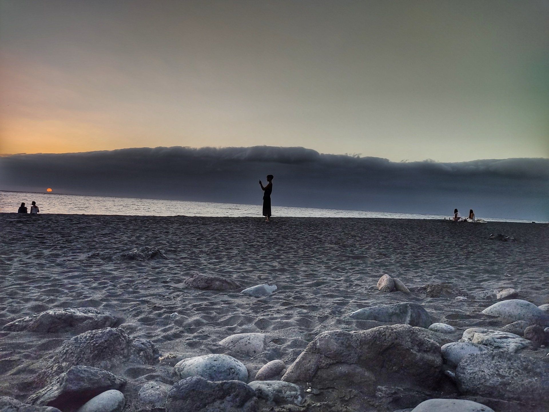 Yoga am Playa Inglés La Gomera von Insel Tick