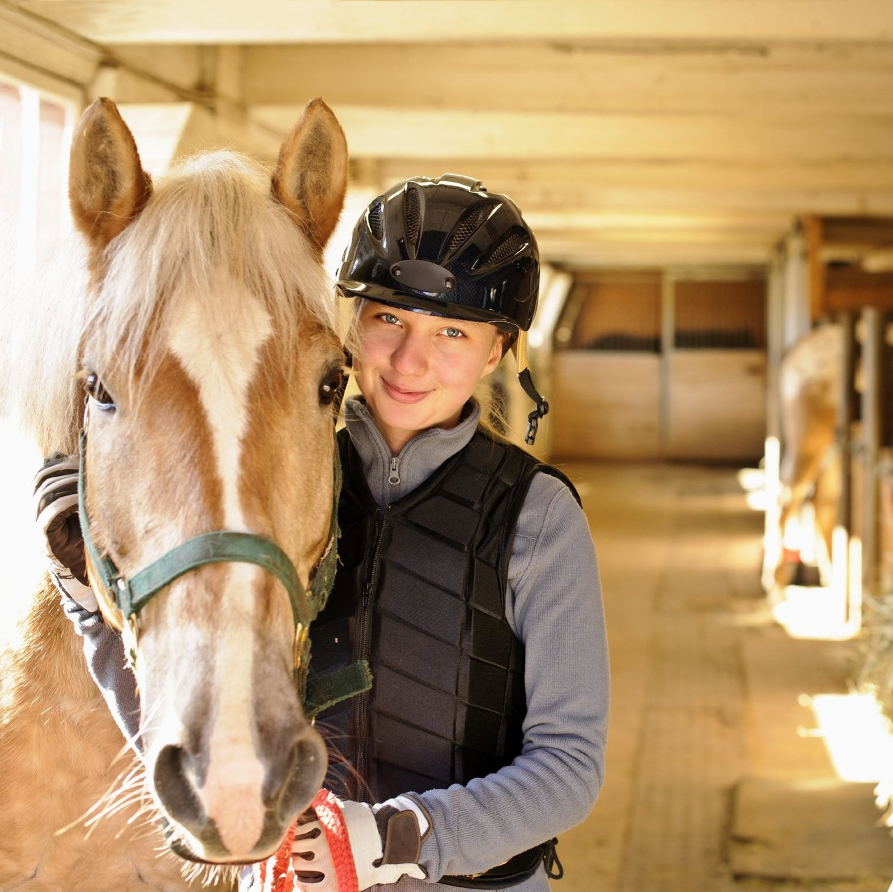 Pferde führen, Pferde füttern und vieles mehr gehören zum Freizeiterlebnis mit Pferden