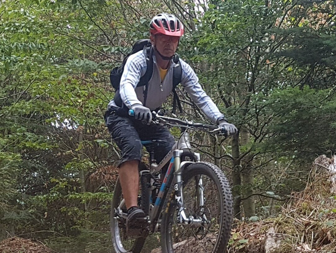 Heiner Hess, Guide Mountenbike-Touren Heiner Hess, Guide Willems on tour, Mountenbike