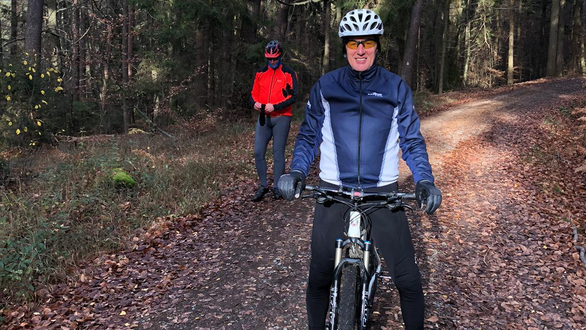 Heiner Hess, Guide Mountenbike-Touren Heiner Hess, Guide Willems on tour, Mountenbike