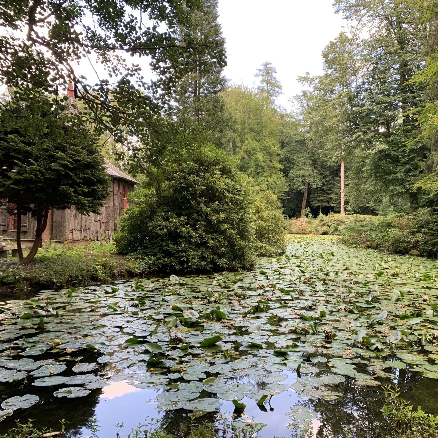 Der Park vom Jagdschloss Eulbach