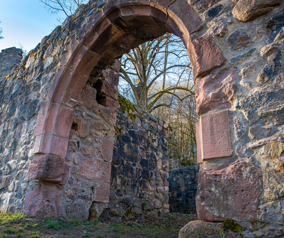 Burgruine Rodenstein - Rennradtour im Odenwald