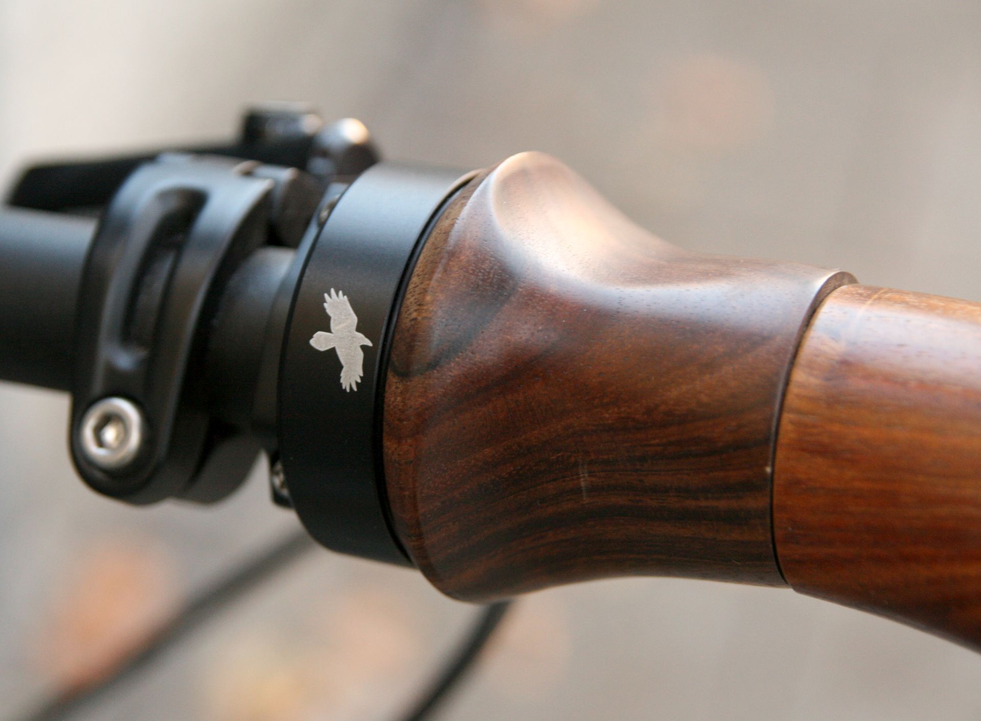 Velospring sen comfort sen pur gefedert Holzgriffe Rohloff ergonomisch