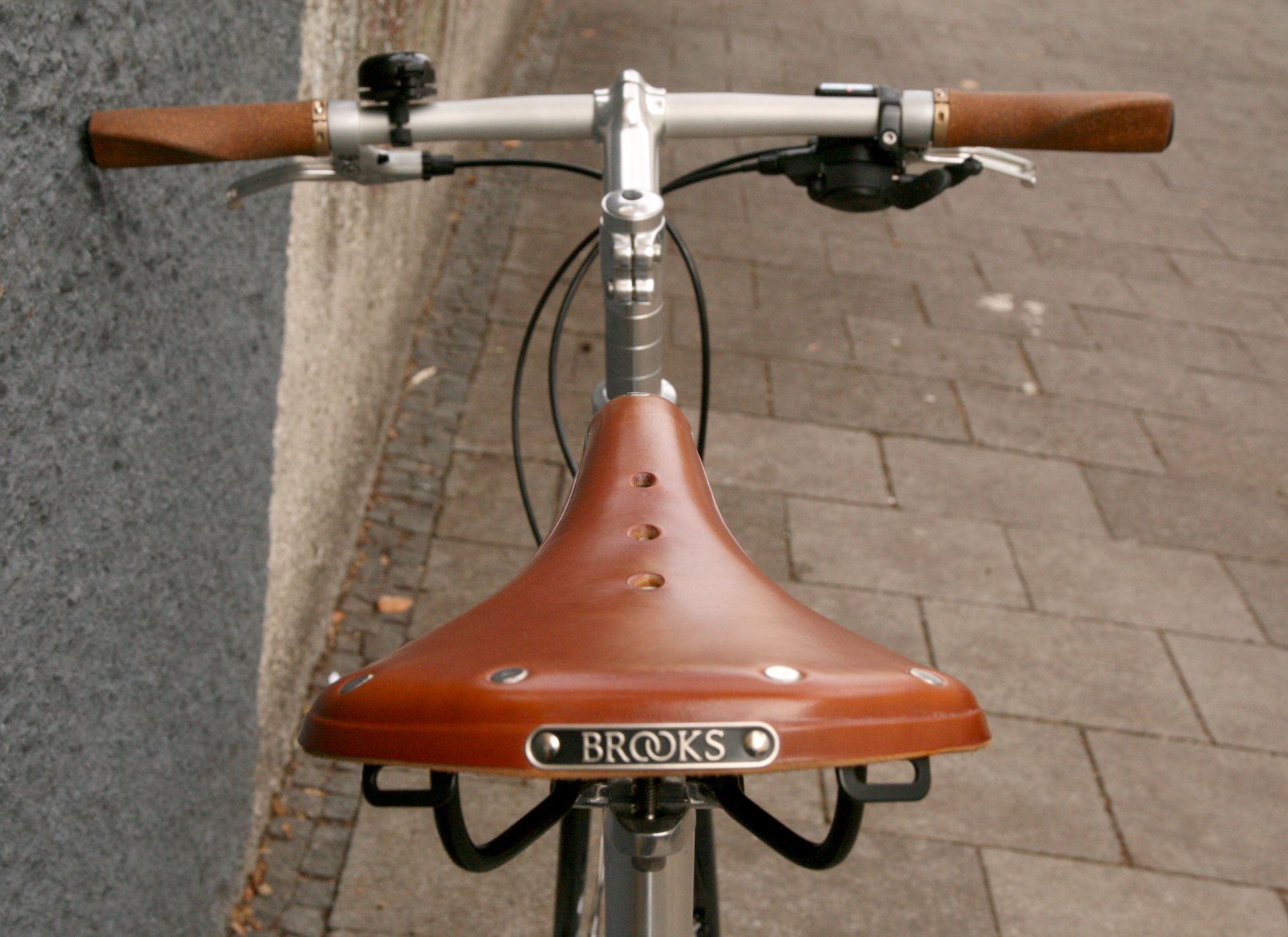 Sattel Brooks B17 Honig