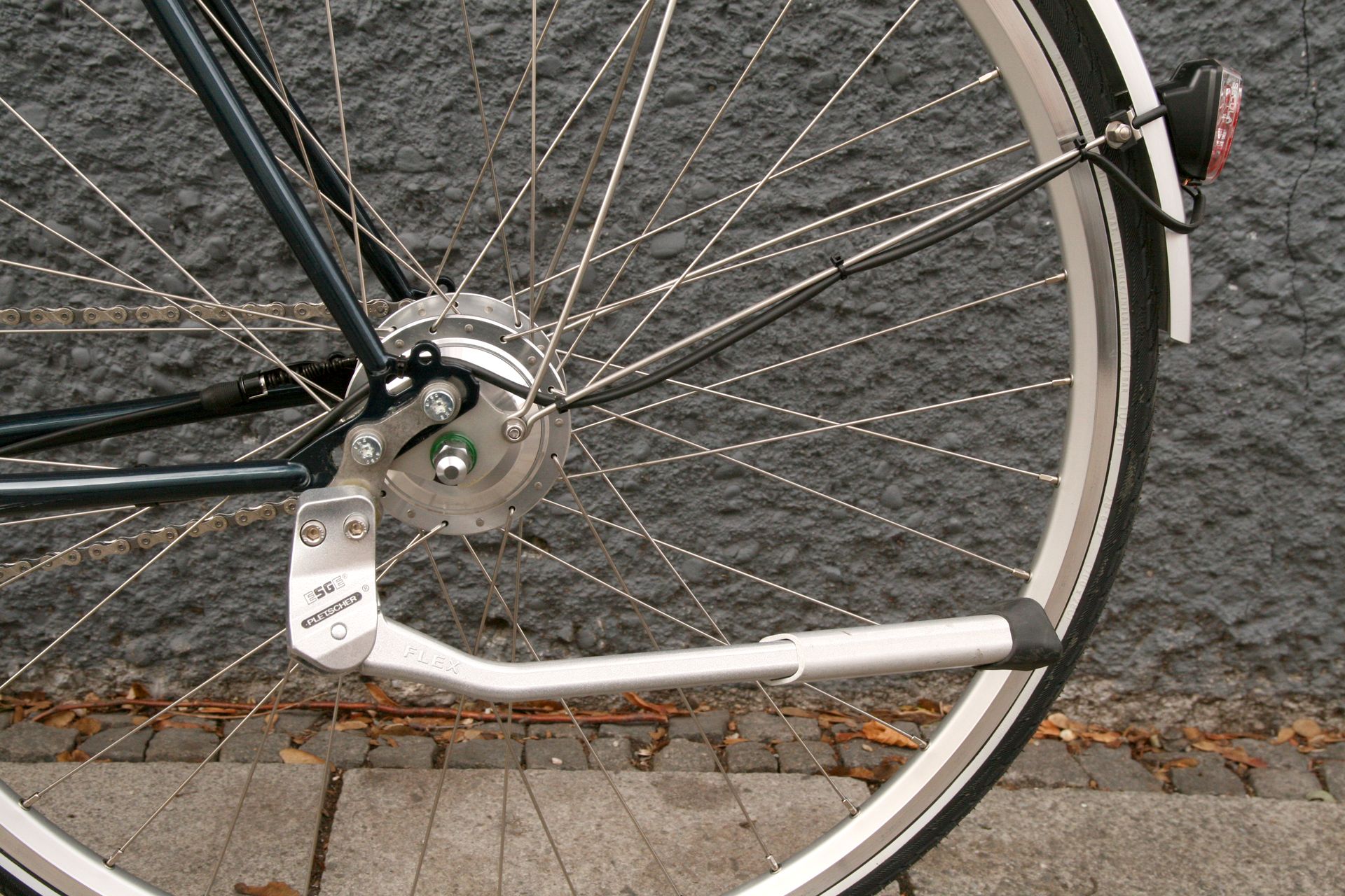 Patria Verschiebeausfallende mit Pletscher Comp Flex Parkstütze