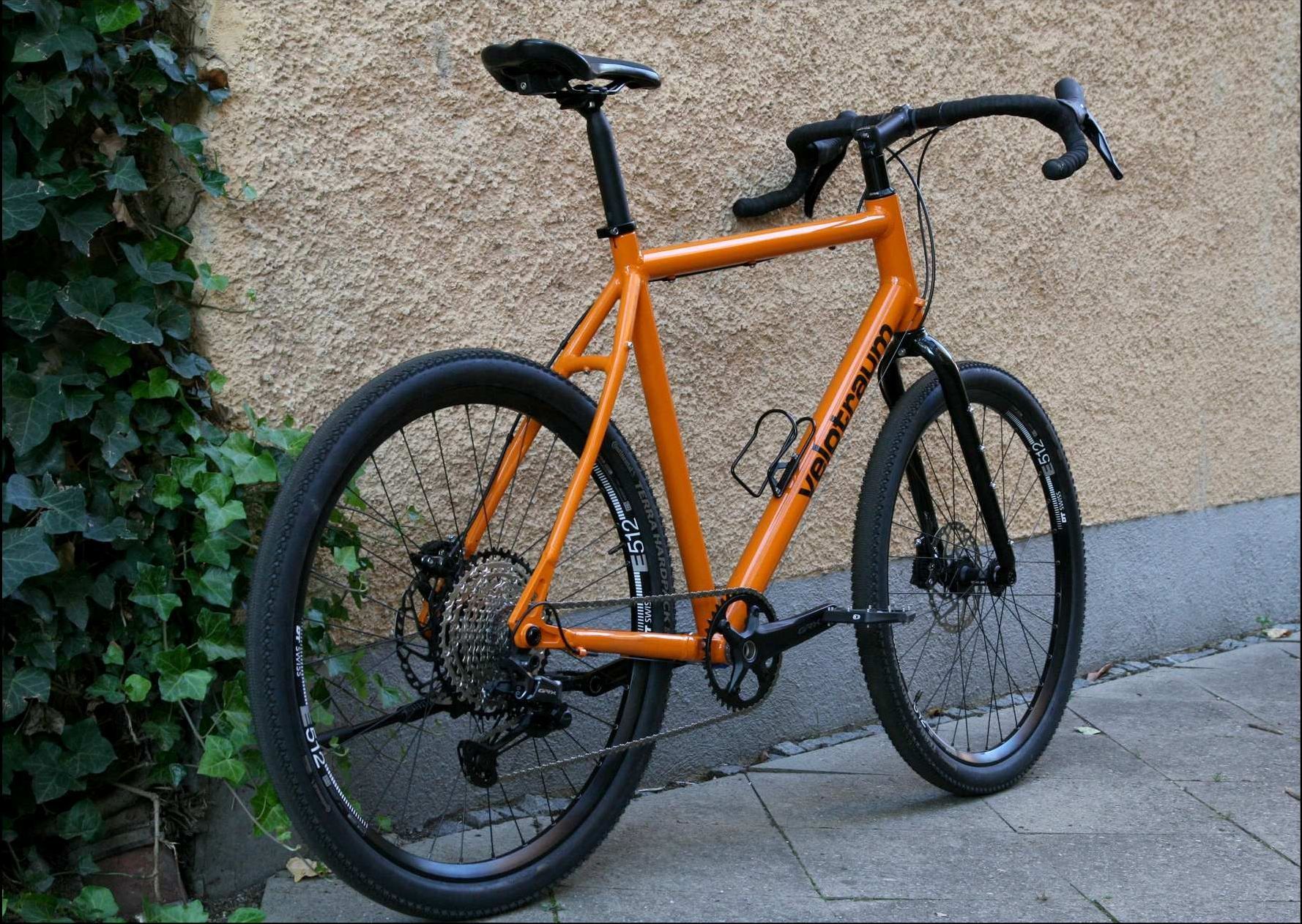 Velotraum Speedster Blackline Evolution GRX 1x12 gelborange