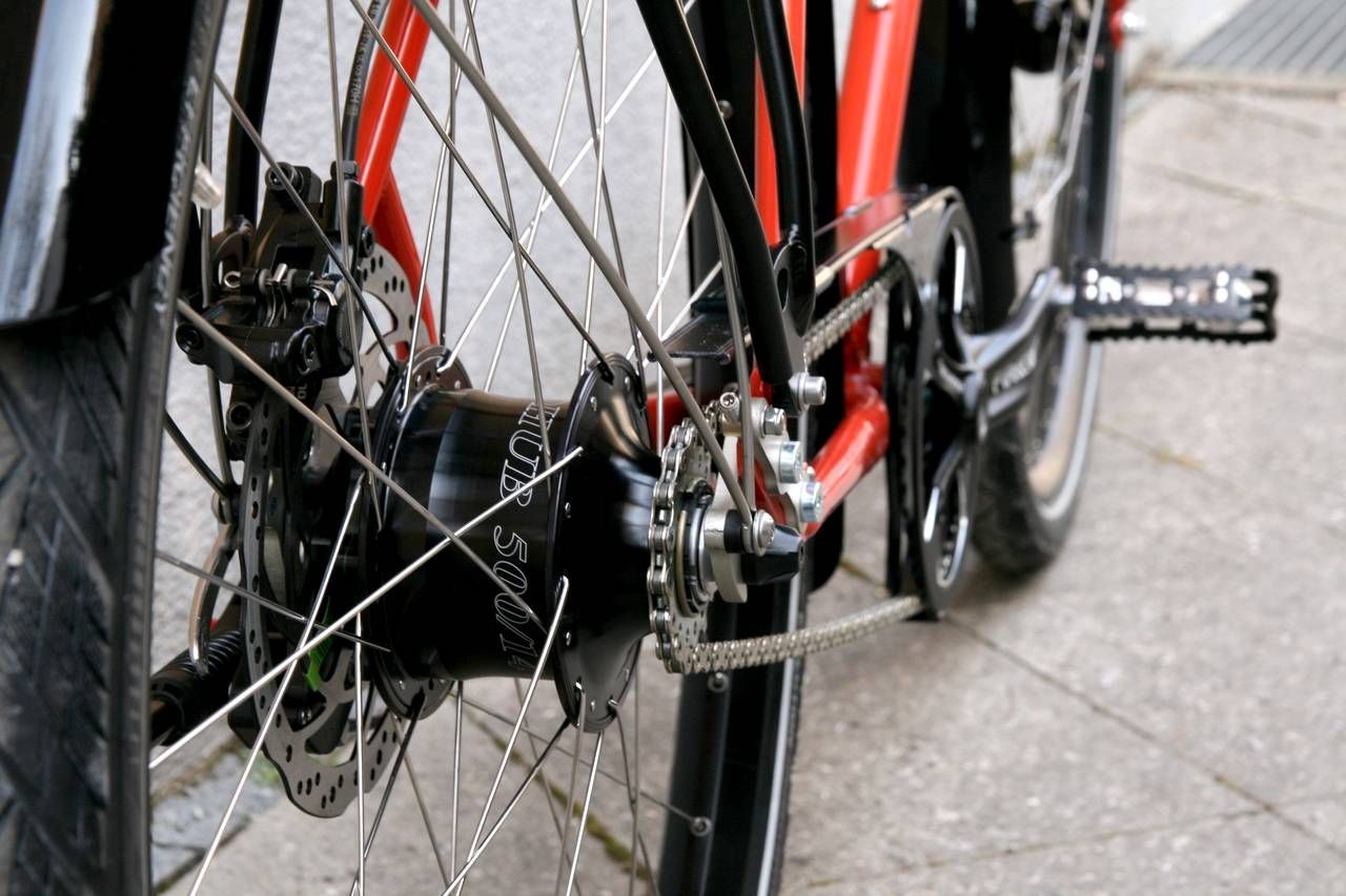 Rohloff Speedhub schwarz