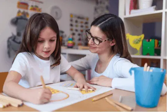 Garde d'enfant de plus de trois ans