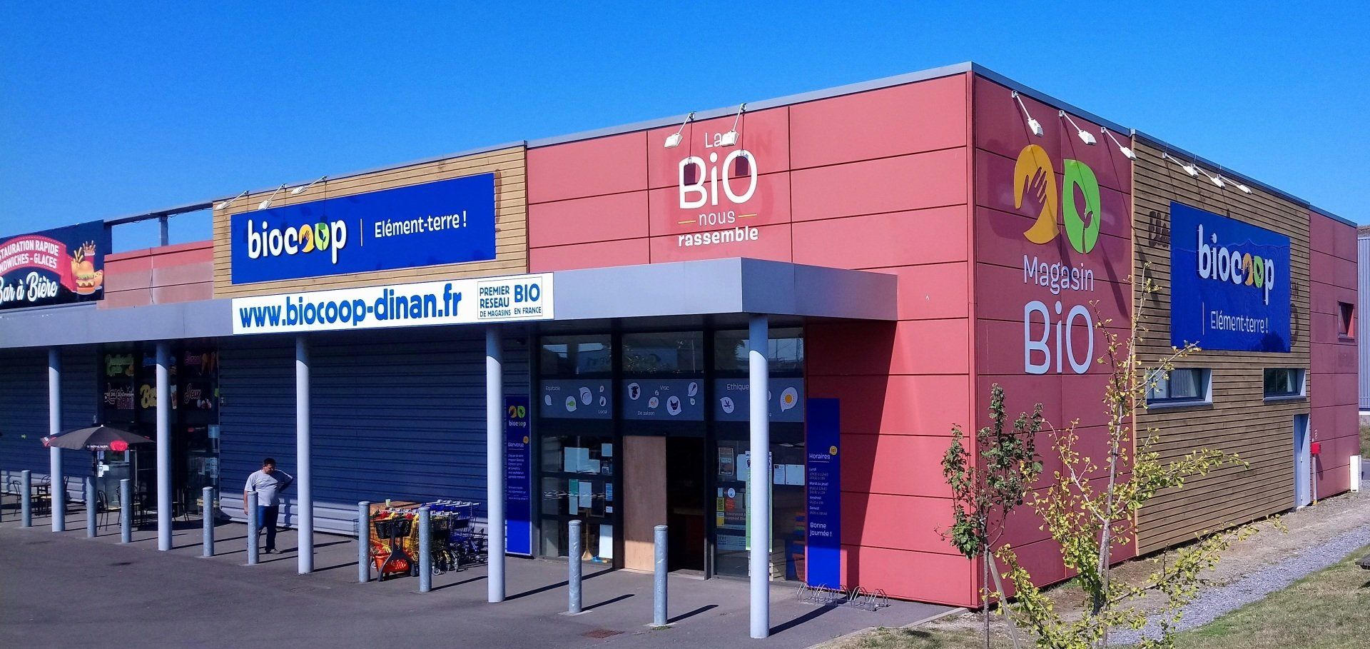 Enseigne - Imprimerie de l'Horloge Dinan Saint-Malo Dinard