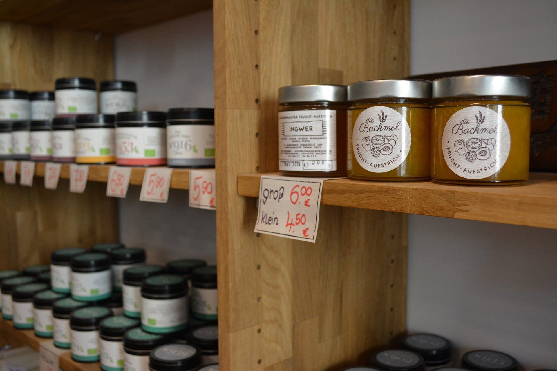 Die Backmol: Sortiment Die Backmol: Sortiment